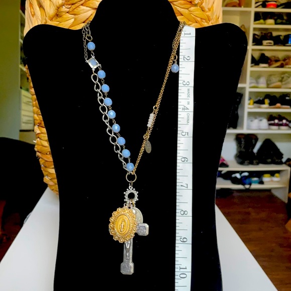 Custom made, one of a kind, multilayer necklace - Picture 1 of 4